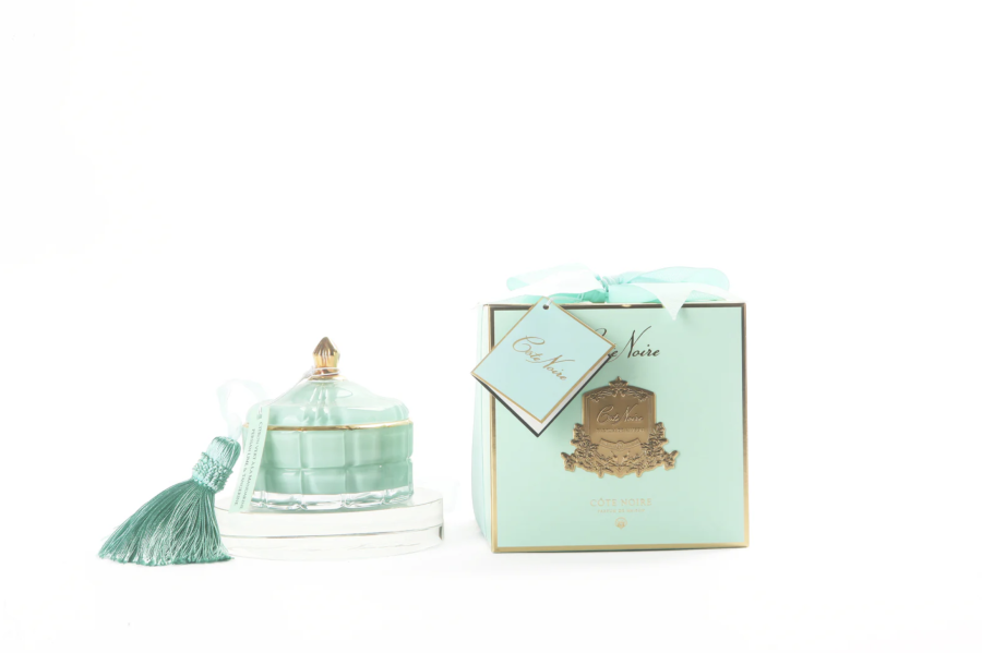 Tiffany Blue Candle & Tassel
